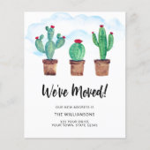 Papier Budget Nous avons déplacé les cactus (Devant)