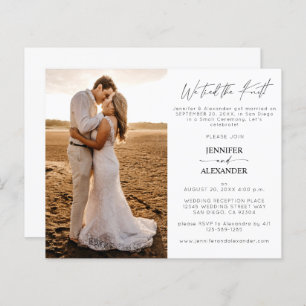 Papier Budget Nous Avons Lié Knot 1 Photo Post Mariage Ré