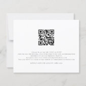 Papier Budget Nous faisons Photo Overlay QR Code Code Mar (Dos)
