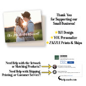 Papier BUDGET Nous l'avons fait Faire-part officielle de