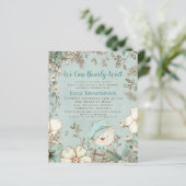 Papier Budget Nous pouvons attendre l'Invitation Baby sho (Debout devant)