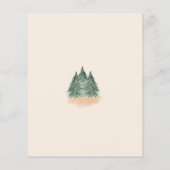 Papier Budget Nous Pouvons Attendre L'Invitation Du Baby (Dos)