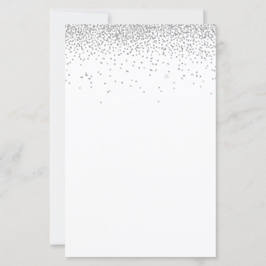 Papier Budget Nous Sommes En Script Parties scintillant A (Dos)