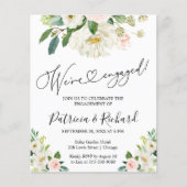 Papier Budget Nous sommes engagés Engagement Party Invita (Devant)