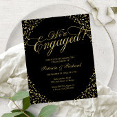 Papier Budget Nous sommes engagés Engagement Party Invita