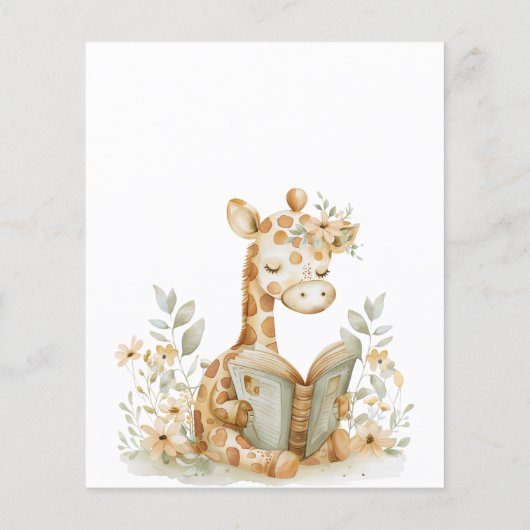 Papier Budget Nouveau chapitre commence le Baby shower de (Dos)