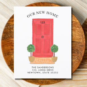 Papier Budget Nouvelle adresse Faire-part de déplacement