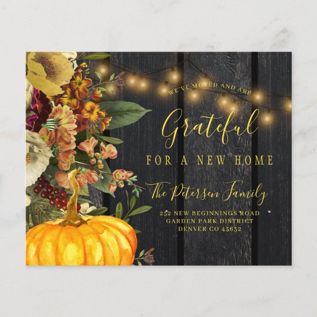 Papier Budget nouvelle maison automne automne automne mou (Devant)