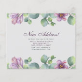 Papier Budget Nouvelle maison Botanique Nous avons déplac (Dos)