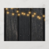 Papier Budget nouvelle maison rustique faire-part fleurie (Dos)