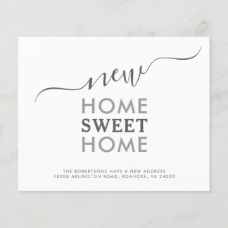 Papier Budget Nouvelle maison Sweet Home Moving Faire-par