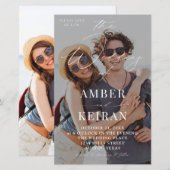 Papier Budget Nuances légèrement teintées Mariage photo M (Devant / Derrière)