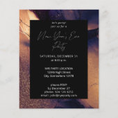 Papier Budget Nyte Glow New Year's Eve Party (Devant)