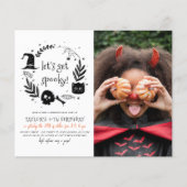 Papier Budget Obtenons Éffrayant Halloween Photo Annivers (Devant)