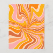 Papier Budget Obtenons Super rose Orange Fille Anniversai (Dos)