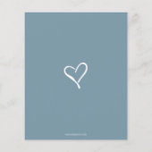 Papier Budget Oh Baby Modern Boy Baby shower Invitation (Dos)