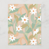 Papier Budget Oh Baby Script Sage Green Boho Baby shower (Dos)