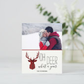 Papier Budget Oh Deer Quelle année de vacances (Debout devant)