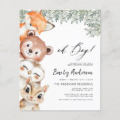 Papier Budget Oh mon garçon ! Le Baby shower des animaux (Devant)