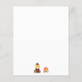 Papier Budget ONE Happy Camper Woods Camping 1er annivers (Dos)