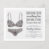 Papier BUDGET Ooh La Lingerie Douche Invitation (Devant)