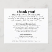 Papier Budget Open Smile Profitez des bijoux (Dos)