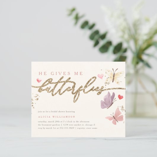 Papier Budget Or Il Me Donne La Fête des mariées Des Papi (Debout devant)