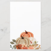 Papier Budget Orange Little Citrouille Premier anniversai (Dos)