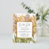 Papier Budget Pampas Abstrait Mariage Grass Enregistrer l (Debout devant)