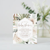 Papier Budget Pampas Grass Baby shower Boho Eucalyptus (Debout devant)