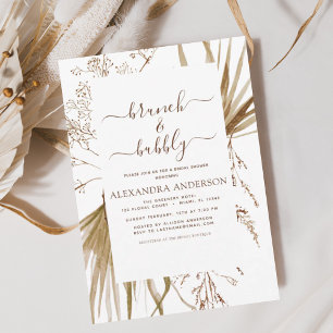 Papier Budget Pampas Grass Boho Brunch & Bubbly
