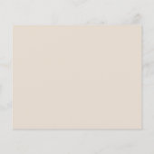 Papier Budget Pampas Grass Boho Enregistrer la date (Dos)
