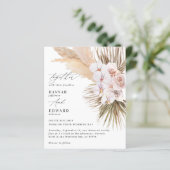 Papier budget pampas herbe feuillage orchidée rustique ma (Debout devant)