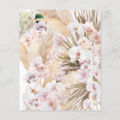 Papier budget pampas herbe feuillage orchidée rustique ma (Dos)