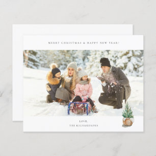 Papier Budget Panoramique Chic H Photo - Arbre d'hiver