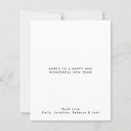 Papier BUDGET Parties scintillant d'or noir Script Bonne (Dos)