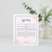 Papier BUDGET Parties scintillant rose Marine Floral Mari (Debout devant)