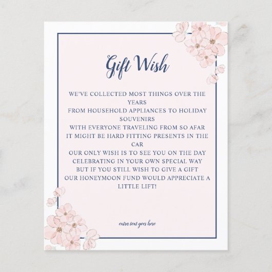 Papier BUDGET Parties scintillant rose Marine Floral Mari (Devant)