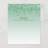 Papier BUDGET Parties scintillant rose Unicorn Filles Inv (Dos)