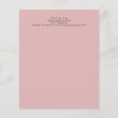 Papier BUDGET Parties scintillant rose Unicorn Filles Inv (Dos)