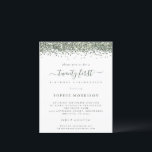 Papier Budget Parties scintillant verte Vingt-et-unième I<br><div class="desc">Un rapport qualité-prix BUDGET alternative sur une taille plus petite 4, 5 x 5, 6" semi-brillant poids 110lbs, qui est d'une épaisseur similaire à une carte postale (cependant ne convient pas à l'utilisation comme carte postale.) VEUILLEZ NOTER qu'il y a UN invitation par feuille. Parties scintillant verte Vingt-et-un Invitation de...</div>