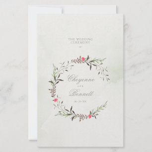 Papier Budget pas cher Fleur sauvage chic à la mode Mari