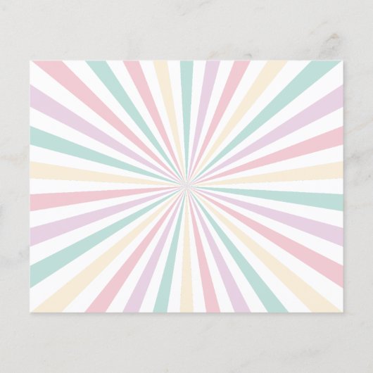 Papier BUDGET Pastel Carnaval de couleur Cirque d'anniver (Dos)