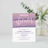 Papier Budget Pastel Mauve Céleste Fête des mariées (Debout devant)