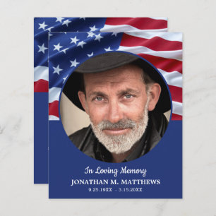 Papier Budget Patriotique Célébration De La Vie Mémorial 