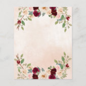 Papier Budget Peach Citrouilles Pays Automne Enregistrer  (Dos)