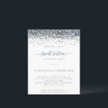 Papier Budget Peacock Blue Parties scintillant Sweet 16 I<br><div class="desc">Peacock Parties scintillant Bleue Douce 16 Invitation. Un prix économique PETIT 4, 5 po x 5, 6 po alternatif. Disponible dans un STOCK CARTE SEMI GLOSS 110 lb qui est l'option par défaut (recommandé pour les invitations), OU un STOCK PAPIER THINNER SATIN FINISH 80 lb (idéal pour les boîtiers). Les...</div>