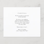 Papier Budget Père Noël Nouveau Stop Reindeer Red Holiday (Dos)