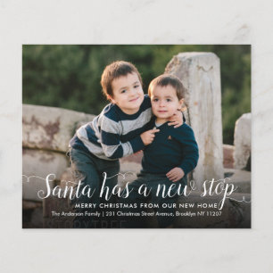 Papier Budget Père Noël Nouvelle Maison Stop Photo Holida