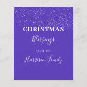 Papier Budget personnalisé Bethlehem Star (Dos)